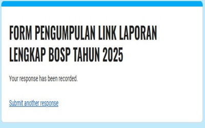 Bukti Laporan Lengkap BOSP Tahun 2025